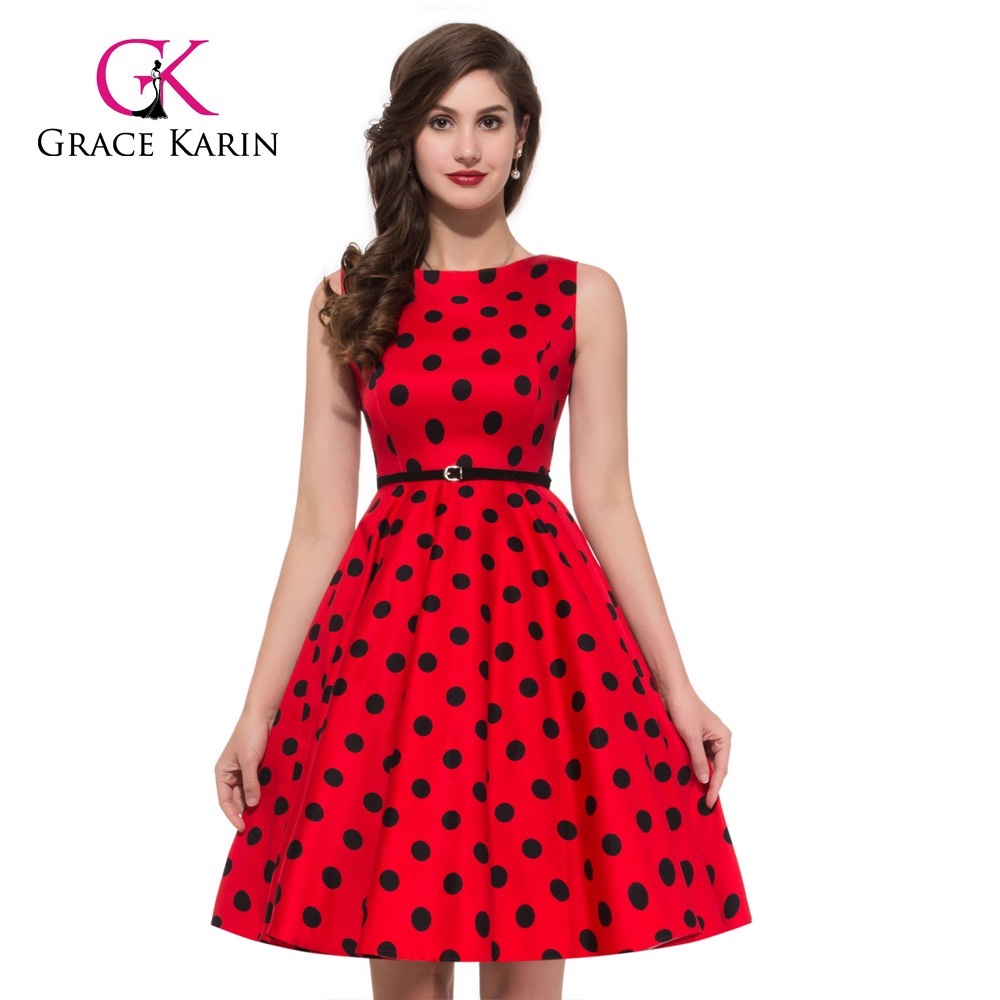 Red Polka Dot Dress